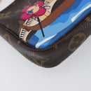 LOUIS VUITTON Monogram Vivienne Mini Pochette Accessoires M68489 LV Auth 200569A-15