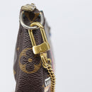 LOUIS VUITTON Monogram Vivienne Mini Pochette Accessoires M68489 LV Auth 200569A-19