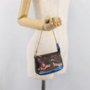 LOUIS VUITTON Monogram Vivienne Mini Pochette Accessoires M68489 LV Auth 200569A-22