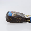 LOUIS VUITTON Monogram Vivienne Mini Pochette Accessoires M68489 LV Auth 200569A-3