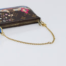 LOUIS VUITTON Monogram Vivienne Mini Pochette Accessoires M68489 LV Auth 200569A-7