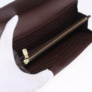 LOUIS VUITTON Damier Ebene Portefeuille Sarah Long Wallet N63209 LV Auth 200571M-9