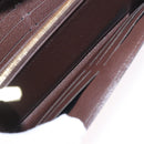 LOUIS VUITTON Damier Ebene Portefeuille Sarah Long Wallet N63209 LV Auth 200571M-21