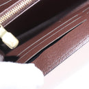 LOUIS VUITTON Damier Ebene Portefeuille Sarah Long Wallet N63209 LV Auth 200571M-22