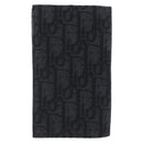 Christian Dior Trotter Canvas Oblique Passport Case Navy Auth 200572M-2