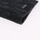 Christian Dior Trotter Canvas Oblique Passport Case Navy Auth 200572M-7