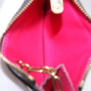 LOUIS VUITTON Monogram Multicolor Pochette Cles NM Black M60279 LV Auth 200573M-9