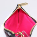 LOUIS VUITTON Monogram Multicolor Pochette Cles NM Black M60279 LV Auth 200573M-19