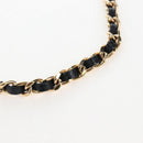 CHANEL Matelasse Chain Shoulder Wallet Caviar Skin Black Gold CC Auth 200576SM-8
