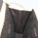 CHANEL Matelasse Chain Shoulder Bag Lamb Skin Beige Gold CC Auth 200578V-19