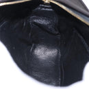 CHANEL Matelasse Chain Shoulder Bag Lamb Skin Black Gold CC Auth 200580V-17