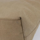 PRADA Tote Bag Canvas Jacquard Brown Gold Auth 200586V-17