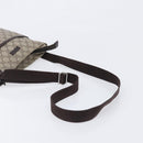 GUCCI GG Supreme Shoulder Bag PVC Beige Silver 141626 Auth 200589-7