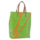 LOUIS VUITTON Monogram Vernis Fluo Reade MM Hand Bag Veil M91901 LV Auth 200640-1