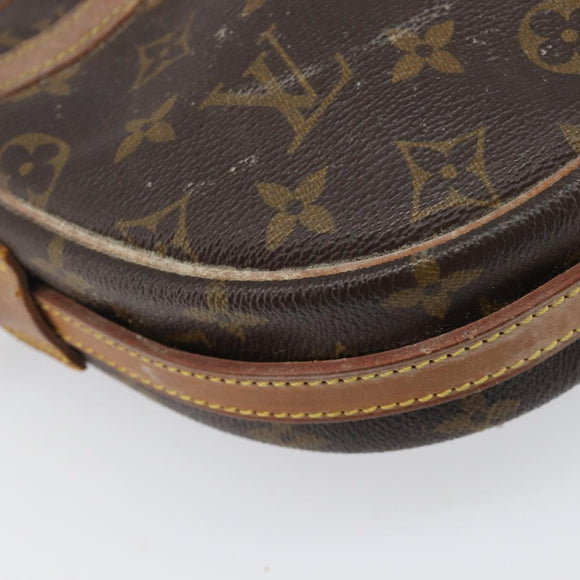 LOUIS VUITTON Monogram Jeune Fille MM Shoulder Bag M51226 LV Auth 200644