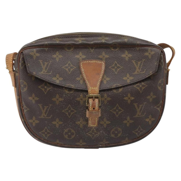 LOUIS VUITTON Monogram Jeune Fille MM Shoulder Bag M51226 LV Auth 200644