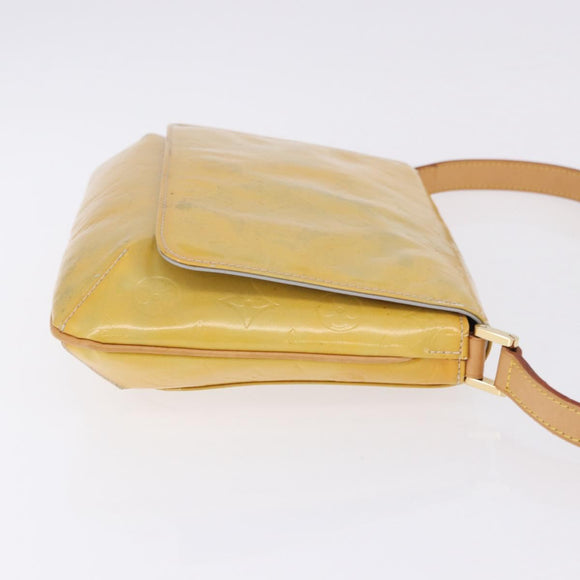 LOUIS VUITTON Monogram Vernis Thompson Street Bag Gris M91008 LV Auth 200645