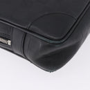 LOUIS VUITTON Damier Infini Porte Documents Voyage Bag Black N41146 Auth 200646-14