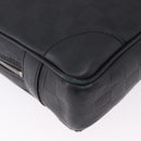 LOUIS VUITTON Damier Infini Porte Documents Voyage Bag Black N41146 Auth 200646-16