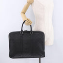 LOUIS VUITTON Damier Infini Porte Documents Voyage Bag Black N41146 Auth 200646-24