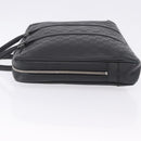 LOUIS VUITTON Damier Infini Porte Documents Voyage Bag Black N41146 Auth 200646-4