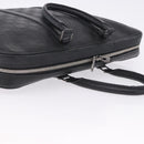 LOUIS VUITTON Damier Infini Porte Documents Voyage Bag Black N41146 Auth 200646-6
