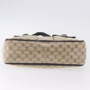 GUCCI GG Crystal Abbey Tote Bag Coated Canvas Outlet Beige 268639 Auth 200647-6