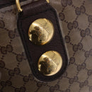 GUCCI GG crystal Histeria Tote Bag Coated Canvas Beige Gold 207285 Auth 200648-19