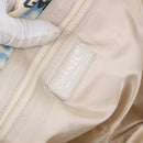 CHANEL New Travel Line Tote Bag Nylon White Multicolor CC Auth 200649-15