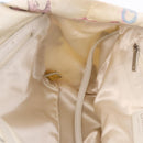 CHANEL New Travel Line Tote Bag Nylon White Multicolor CC Auth 200649-18