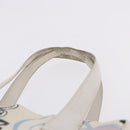 CHANEL New Travel Line Tote Bag Nylon White Multicolor CC Auth 200649-8