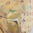 LOUIS VUITTON Monogram Multicolor Speedy 30 Hand Bag White M92643 LV Auth 200653-18