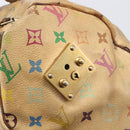 LOUIS VUITTON Monogram Multicolor Speedy 30 Hand Bag White M92643 LV Auth 200653-19