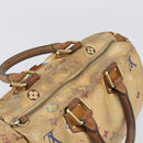 LOUIS VUITTON Monogram Multicolor Speedy 30 Hand Bag White M92643 LV Auth 200653-6