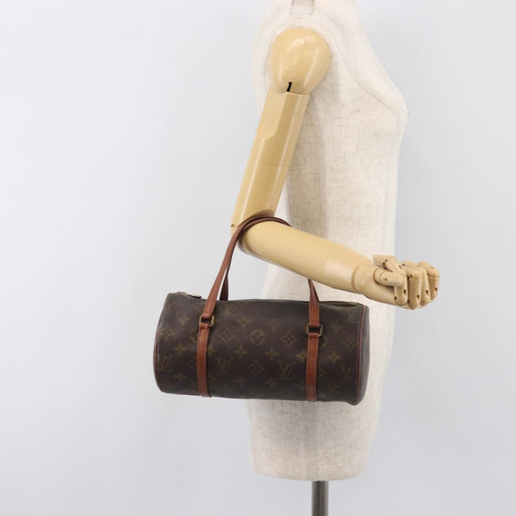 LOUIS VUITTON Monogram Papillon 26 Hand Bag M51366 LV Auth 200654