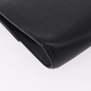 LOUIS VUITTON Epi Chaillot Clutch Bag Black M52542 LV Auth 200655-15