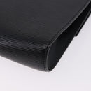 LOUIS VUITTON Epi Chaillot Clutch Bag Black M52542 LV Auth 200655-16