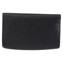 LOUIS VUITTON Epi Chaillot Clutch Bag Black M52542 LV Auth 200655-2