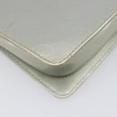 LOUIS VUITTON Monogram Vernis Motto Accessory Pouch Gris M91030 LV Auth 200656-16