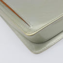 LOUIS VUITTON Monogram Vernis Motto Accessory Pouch Gris M91030 LV Auth 200656-14
