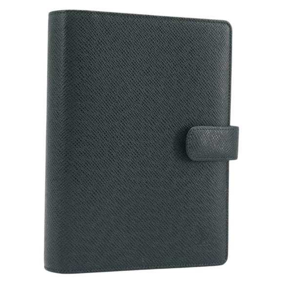LOUIS VUITTON Taiga Agenda MM Day Planner Cover Epicea R20403 LV Auth 200658