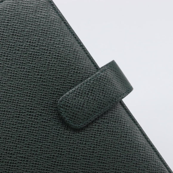 LOUIS VUITTON Taiga Agenda MM Day Planner Cover Epicea R20403 LV Auth 200658