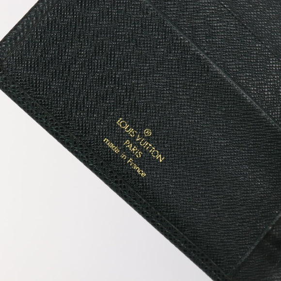 LOUIS VUITTON Taiga Agenda MM Day Planner Cover Epicea R20403 LV Auth 200658