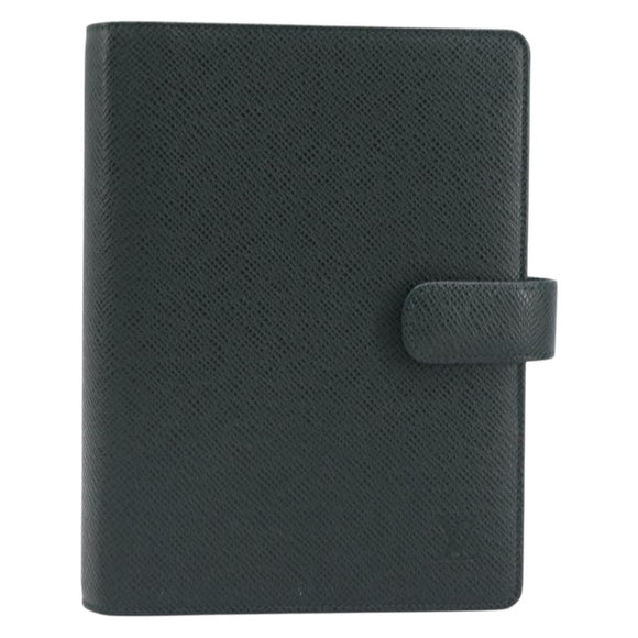 LOUIS VUITTON Taiga Agenda MM Day Planner Cover Epicea R20403 LV Auth 200658