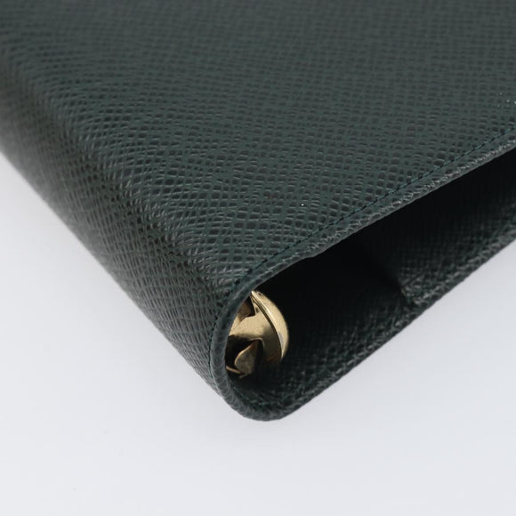 LOUIS VUITTON Taiga Agenda MM Day Planner Cover Epicea R20403 LV Auth 200658