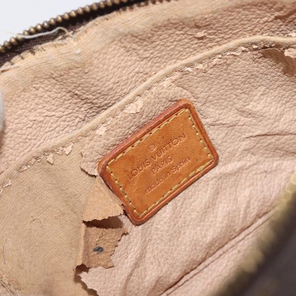 LOUIS VUITTON Monogram Pochette Cosmetic PM Cosmetic Pouch M47515 LV Auth 200659