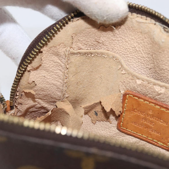 LOUIS VUITTON Monogram Pochette Cosmetic PM Cosmetic Pouch M47515 LV Auth 200659