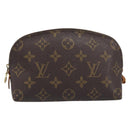 LOUIS VUITTON Monogram Pochette Cosmetic PM Cosmetic Pouch M47515 LV Auth 200659-13