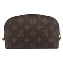 LOUIS VUITTON Monogram Pochette Cosmetic PM Cosmetic Pouch M47515 LV Auth 200659-2