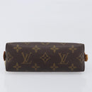 LOUIS VUITTON Monogram Pochette Cosmetic PM Cosmetic Pouch M47515 LV Auth 200659-6